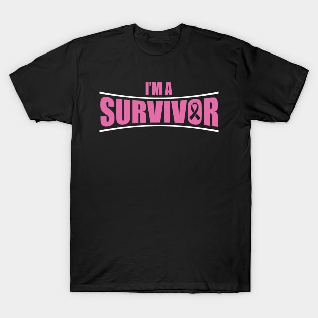 Cancer: I'm a survivor T-Shirt by nektarinchen